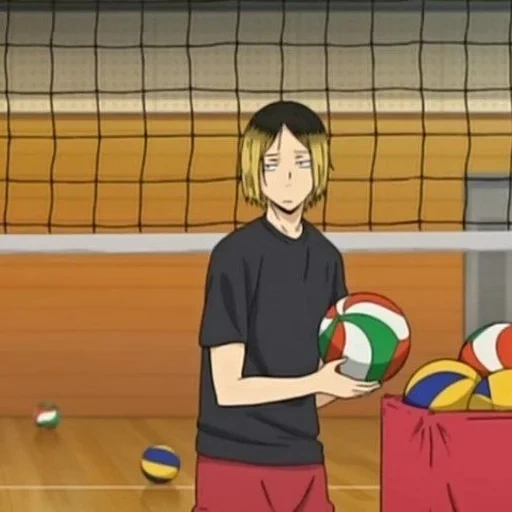 haïkyuu, kenma kozume, anime de volleyball, moments de volleyball d'anime, haikyuu sports hall 480 640