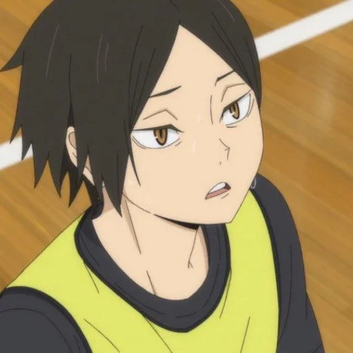 kenma, haikyuu, kenma kozume, anime voli, kenma rambut hitam