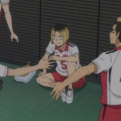 anime divertido, voleibol de anime, una selección de anime, equipos de voleibol de anime, partido de voleibol de anime nekoma