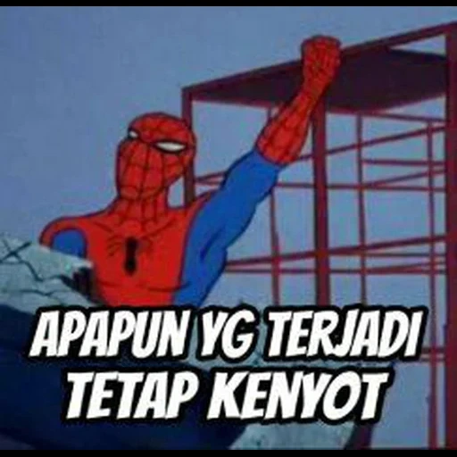 spider-man, spiderman meme, meme spider-man, laba-laba manusia meme, spider man 60s memes