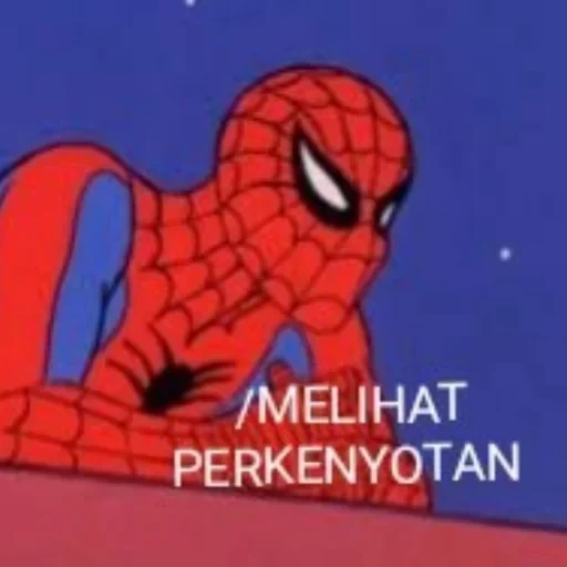 uomo ragno, spiderman 60, man spider mem, i meme sono un ragno, spider man 1967 meme