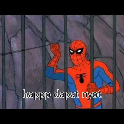 homme araignée, spider 1967, man spider 1994 memes, meme man spidack spadersers, spider-man animated series 1967