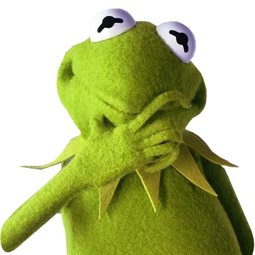 kermit, spettacolo di muppet, la rana di kermit, kermit la rana, estetica delle rane