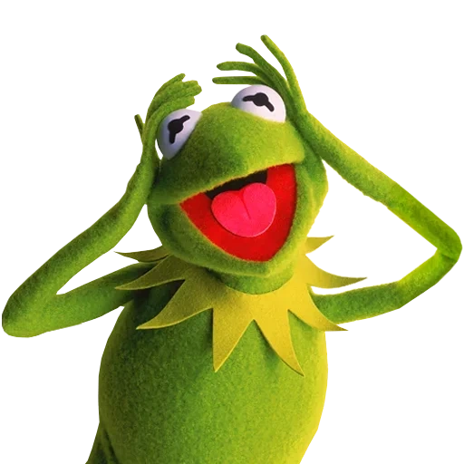 kermit, komi frog, comet the frog, sesame street frog comet, comet the frog is his friend