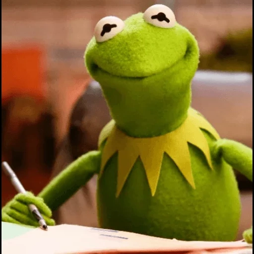 kermit, kermit, muppets, muppet show, comet the frog