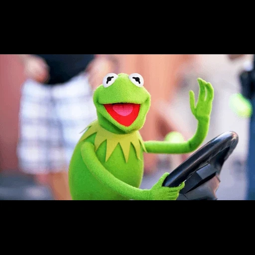 die muppet show, der frosch von comi, kermit der frosch, kermit der frosch kichert, muppet show kermit der frosch