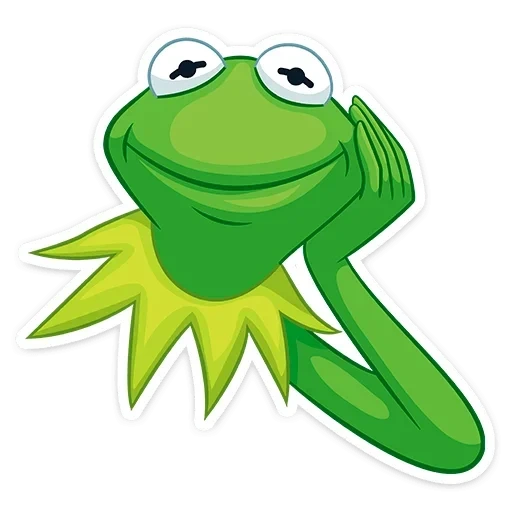 kermite, kermite frog, frog cermit, cartoon della rana cermitica