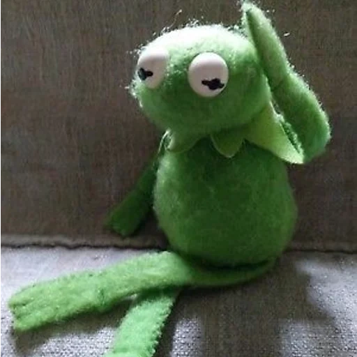 kermit, rana kermita, rana cermit, rana cermit pepe, la rana kermita es triste