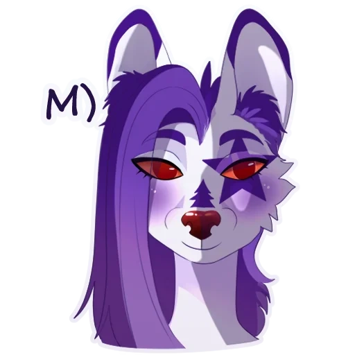 lobo, anime, arte furri, apelido de lobo, loona hellhound