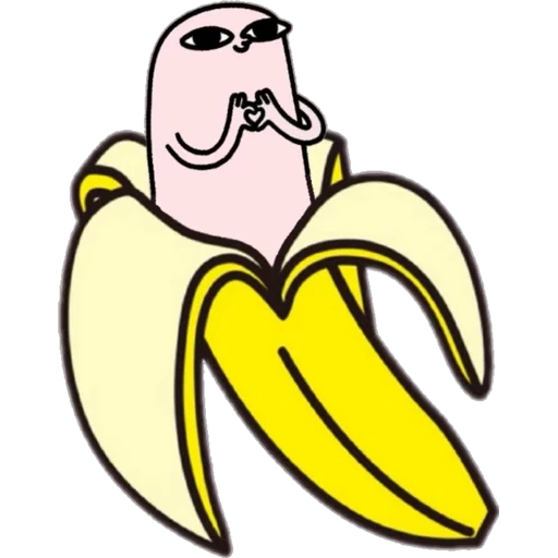 croquis de banane, dessin de bananes, dessin animé de banane, rick morty bananka, modèle de banane des enfants