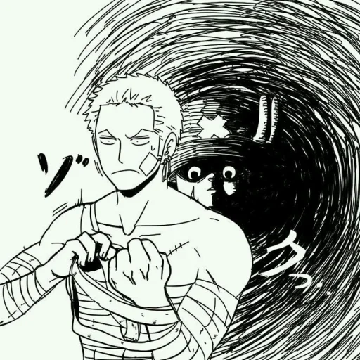 zoro, roronoa zoro, gambar manga, karakter anime, zoro van pis manga