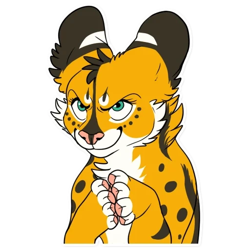 anime, guépard, animaux, suffal des chats, king leo serval