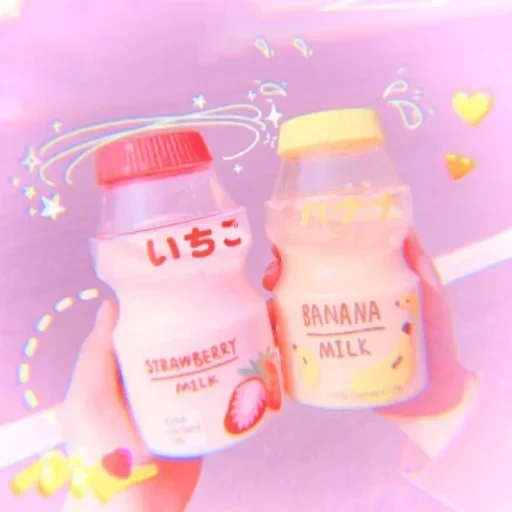 бутылка, бутылочка, бутылка peach milk, бутылочки kawaii strawberry milk, корейское молоко маленьких бутылочках