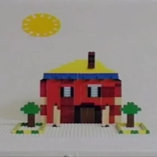 лего домик, домик лего, дом лего дупло, постройки лего, легкий домик лего