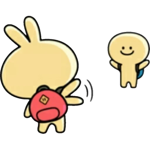 бт 21, шуки bt 21, bt 21 cooky, spoiled rabbit пинает девочка, spoiled rabbit and smile person