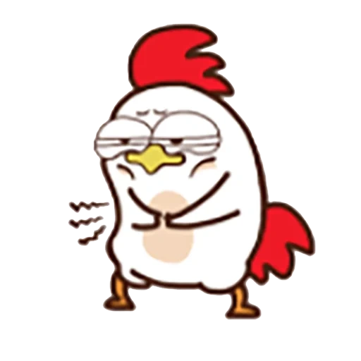 chicken, funny, funny chicken, chicken, a frightened hen