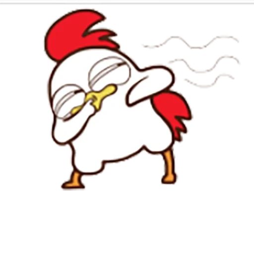 chicken, rooster bird, clippert chicken, funny chicken, a frightened hen