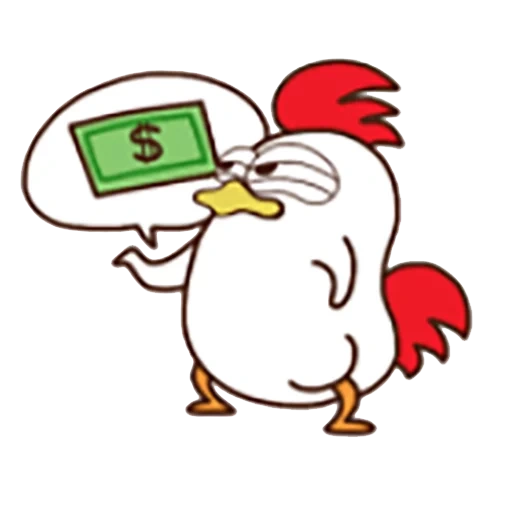 chicken, rooster bird, chicken broiler, funny chicken, white chicken cartoon