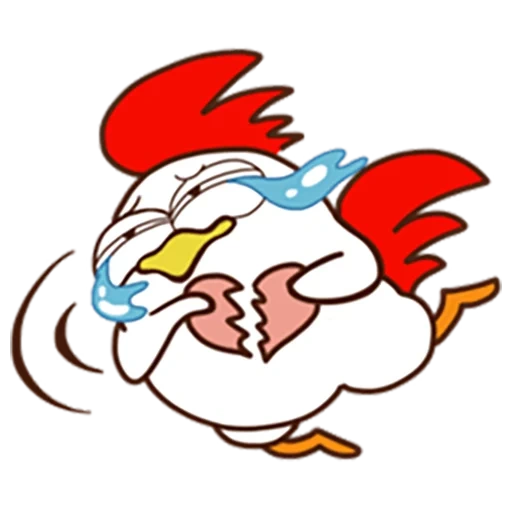 hühner, huhn joey, super chicken, mini-hühnerstall, lustige huhn illustration
