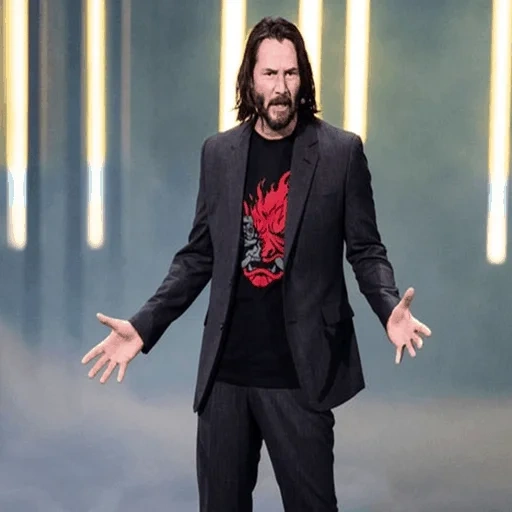 keanu reeves, keanu reeves e3, keanu reeves neo, acteur keanu reeves, little kinurivis