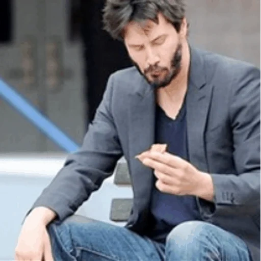 keanu reeves, der traurige keanu, schauspieler keanu reeves, keanu reeves style, der traurige keanu reeves