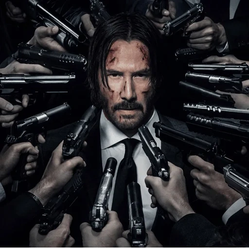 john wick, john wick 3, john wick 4, affiche de john wick, affiche john wick 2