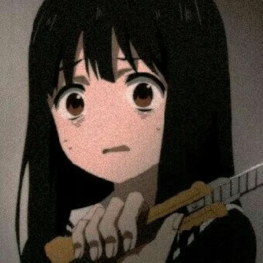 imagen, yui asagiri, personajes de anime, anime aya asagiri, aya asagiri está triste