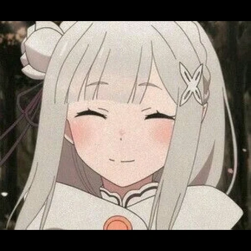 idéias de anime, arte de anime, personagens de anime, emilia re zero icon, re zero vida de zero mundo alternativo