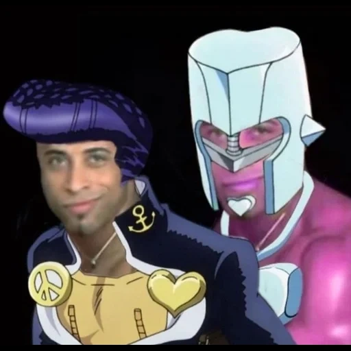 anime, fifi jojo, ricardo jojo, star platinum jojo, jojo joe crazy diamond