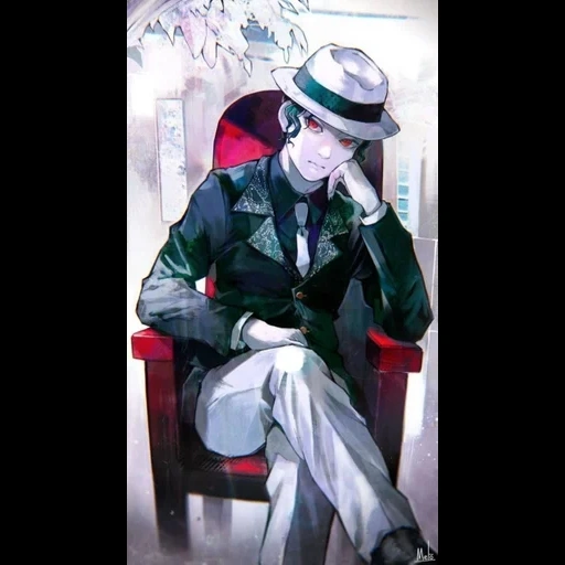 muzan kibutsuji, kibutzinsi kizo, anime art boy, kibsuji muzan, samouraï aux feuilles d'oeuf-légende