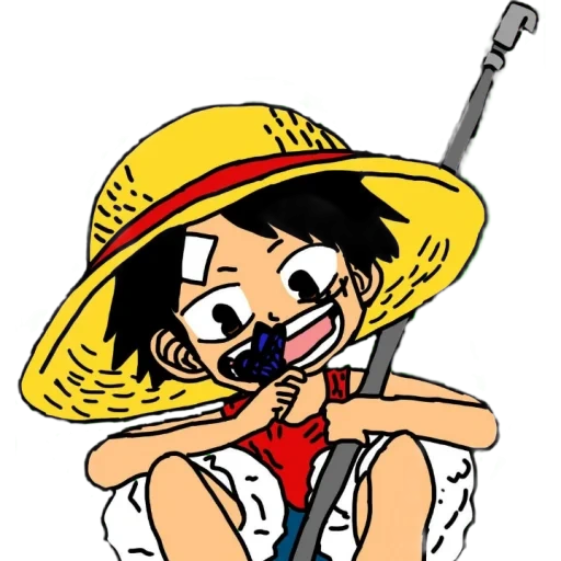 luffy, луффи чиби, аниме луффи, манки д луффи, luffy one piece