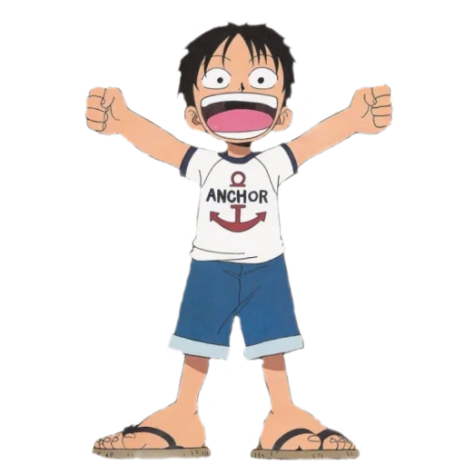 luffy, луффи аниме, луффи ван пис, луффи ребенок, манки д луффи