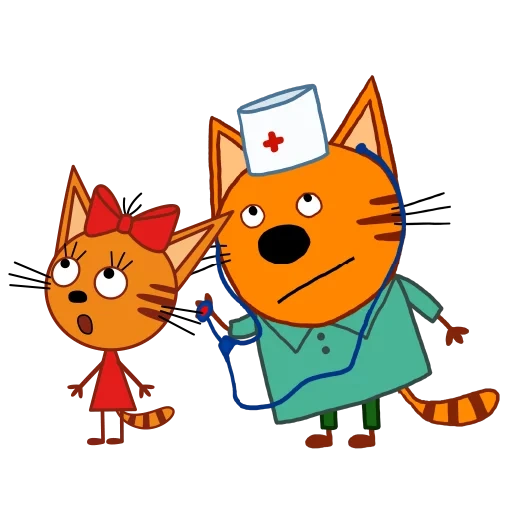 três gatos, três gatos, médico de três gatos, três gatos o jogo do dr, três gatos korzhik compot