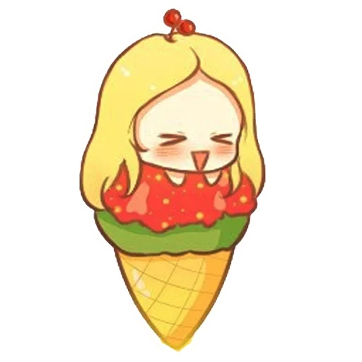 cute drawings, cute ice cream, anime ice cream, cute ice cream patterns