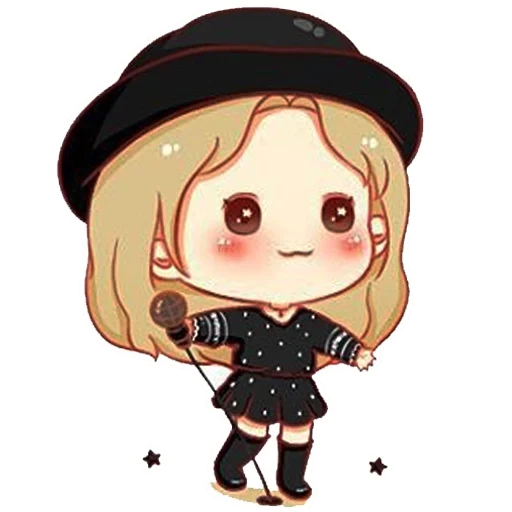 chibi, foto, personagens chibi, desenhos fofos de chibi, garotas chibi coreanas