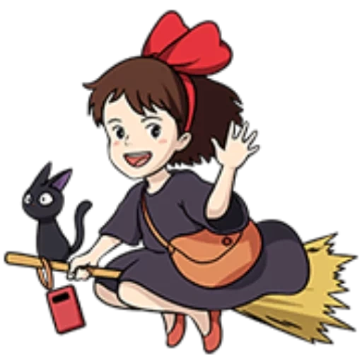 studio ghibli, lieferung von hexen, kiki hexe lieferservice, kiki witch lieferservice in voller höhe