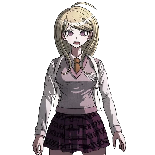 akamatsu kaede, kaede akamatsu, spaltet kaede akamatsu, kaede akamatsu sprites, danganronpa v3 harmonie töten