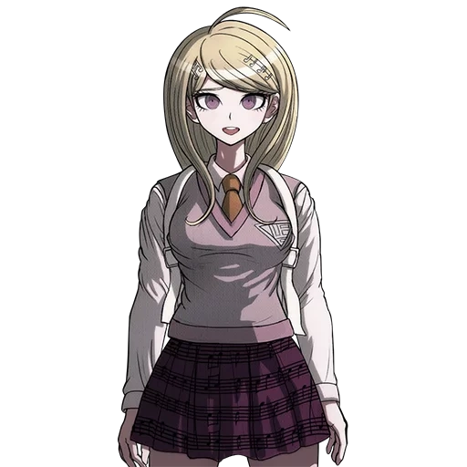 kaede akamatsu, divide kaede akamatsu, kaeda akamatsu sprites, danganronpa v3 killing harmony, danganronpa gatilho feliz estrago