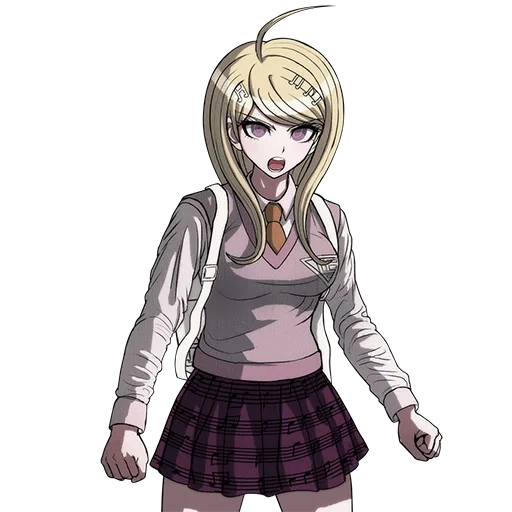 kaede akamatsu, dividido caude, anime danganronpa, divide kaede akamatsu, danganronpa v3 matando armonía