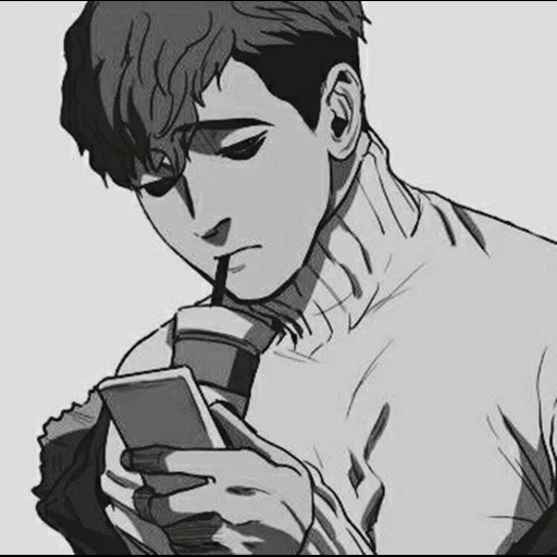 killing stalking, killing stalking characters, сану убить сталкера полный рост