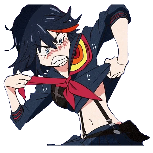 ryuko, ryuko is obscenities, ryuko matoi, kill la kill, ryuko is a matter 16