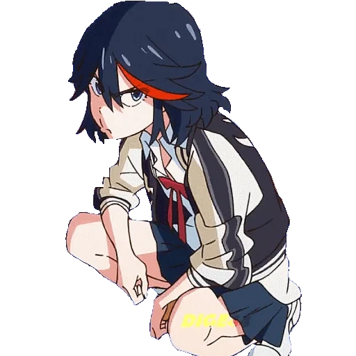 рюко тян, неко рюко, рюко матой, ryuko matoi, kill la kill