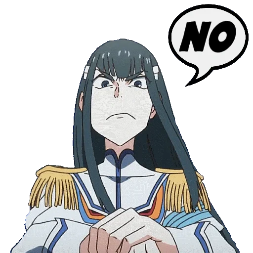 satsuki, satsuki kiryuin, karakter anime, satsuki kiryuin, bunuh la kill satsuki kiryuin