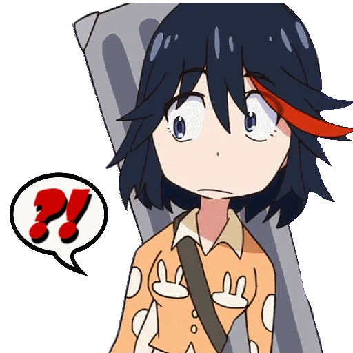 ryuko es obscenidades, ryuko matoi, matar a la presa, personajes de anime, kill la kill episodio 4