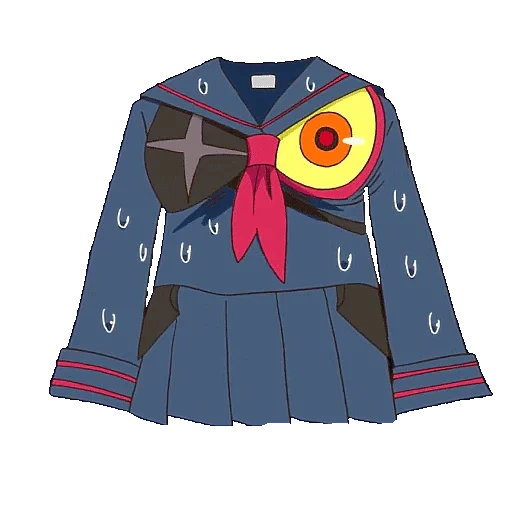 clothes, ryuko sankets, the clothes are fashionable, outerwear, kill la kill 4 kings