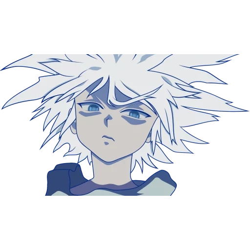 killua, killua, killua zoldik, boa sorte, killua é um malvado zoldik