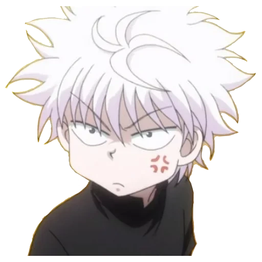 killua, killua é um bebé, killua khanako, killua zoldik 2011