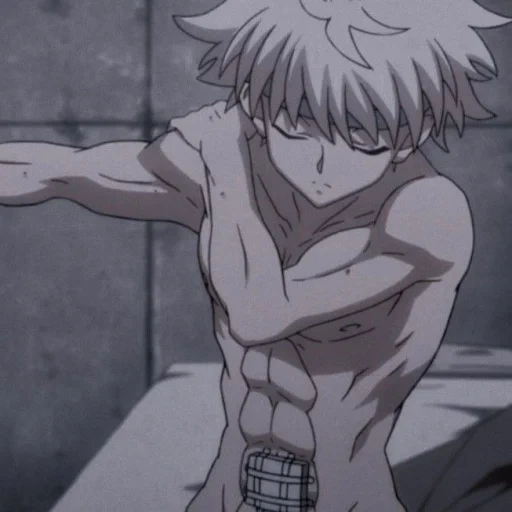 killoi, o corpo de killua, anime killoi, killoi zoldik, anime killoi zoldik