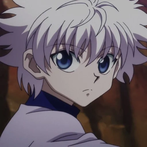 kilois, killua, kilois gifki, kilois moment animation, hunter x hunter kilois