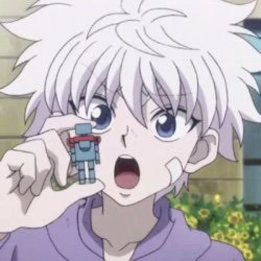 killoi anime, hunter killu, killuo 1999 böse, hunter x hunter 3, hunter x hunter killuo